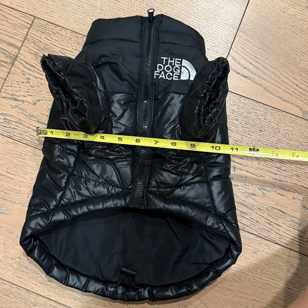 The Dog Face Black Puffer Jacket - Picture 9 of 10